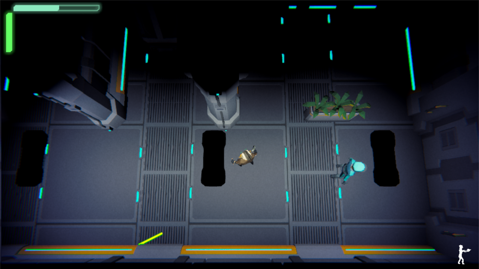 Shadow Strike shown in its angled top-down stealth view.