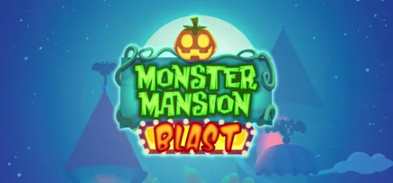 Monster Mansion Blast title art.